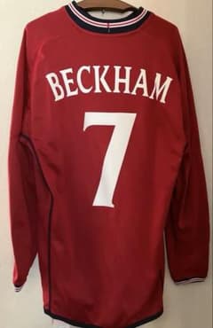 【超希少新品タグ付き】イングランド代表ベッカムBECKHAMモデル#7【L】 超希少新品タグ付き】イングランド代表ベッカムBECKHAMモデル#7【L