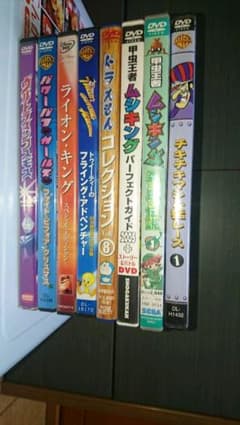 アニメDVDまとめ売りのサムネイル