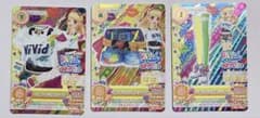 夏樹みくるコーデセット アイカツカードViVid Kiss 3枚セットのサムネイル
