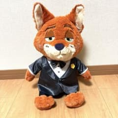 ズートピア ニック・ワイルド ぬいぐるみ タキシード