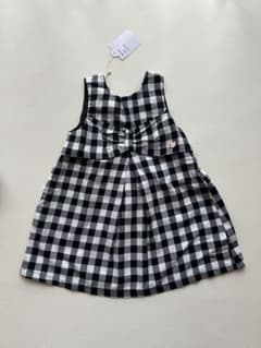 【新品】apres les cours ワンピース チェック柄 リボンのサムネイル