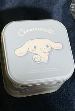 시나모롤 흰 복숭아 크런치 캔만