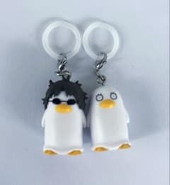 銀魂　めじるしアクセサリー　〜忘れっぽい奴はこれをつけろ〜　2個セットのサムネイル
