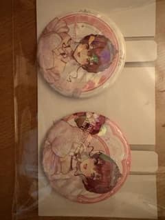 홀로 라이브 이치 반 쿠지 캔 배지 (홀로그램)