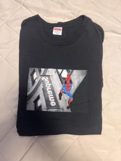 Supreme スパイダーマン Tシャツ ブラック XLのサムネイル