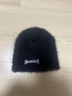 SUPPLIER ニット帽 ビーニー ブラックのサムネイル