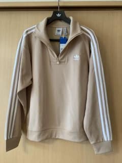 限界値 アディダス ファンネルネックジャージ ベージュXL 定価より16 