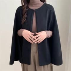 黒 ポンチョ×２点のサムネイル