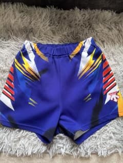 バレーボールパンツ 青 グラフィックプリントのサムネイル