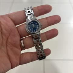 ☆極美品 ネイビーブルーHERMES エルメス 時計 クリッパー CL4.210