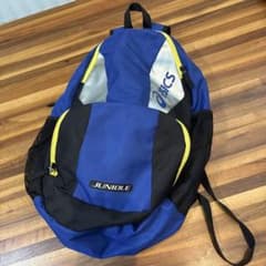 asics JUNIOLE キッズ リュック ブルーのサムネイル