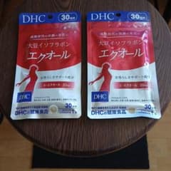 DHC 大豆イソフラボン エクオール 30日分 2袋セットのサムネイル