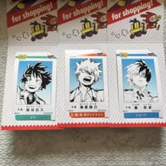 ヒロアカ ジャンプショップ ブロマイド ヒロアカフェア 爆豪 緑谷 轟