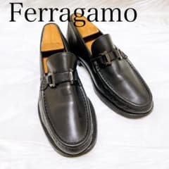 フェラガモ　ローファー　レザー革靴　ビジネスシューズ　サイズ6 1/2