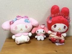 【新品・タグ付き】マイメロディ ぬいぐるみ、がま口 ポーチセット