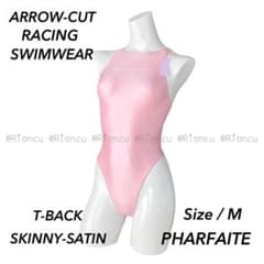 新品【パルフェット PHARFAITE】Tバックレーシングスイムウェア ピンク