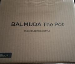 「新品・未開封」BALMUDA The Pot　ブラック　KPT03JP-BKのサムネイル