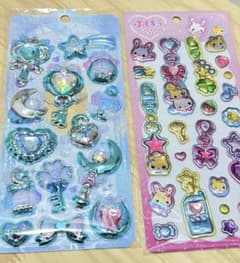 エターナルジュエリークラウンシール 水色 ぷくキラチャーム ふわふわらびちゃんのサムネイル