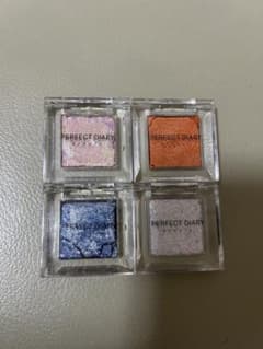 PERFECT DIARY 単色アイシャドウ 4色セットのサムネイル