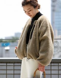 【yuka様専用】FREAK'S STORE リバーシブルボアブルゾンのサムネイル