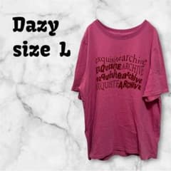 Thumbnail of 【M-483】 Dazy SHEIN 半袖Tシャツ Lサイズ ゆったり 英字