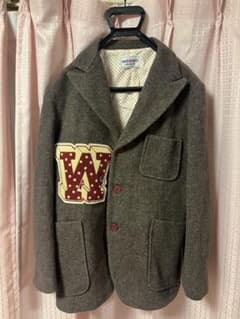 weirdo WRD-22-AW-05 WORM BRAZAR ロゴワッペン付き weirdo WRD-22-AW-05 WORM BRAZAR ロゴワッペン付き - メルカリ