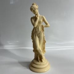 Western sculpture, beautiful female figure, Venus, alabaster stone statue, ornament, drawing.