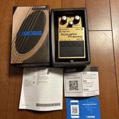 ガン屋様専用超美品　BOSSアコースティックプリアンプ AD-2 コンパクトのサムネイル