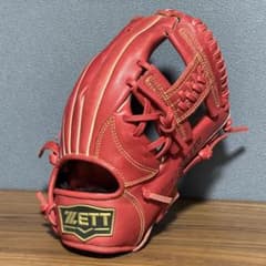 美品・即戦力】ゼット 少年軟式用グローブ ソフトステア BJGB74130 