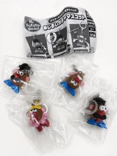 Mr. Potato Head めじるしガチャマスコット 全4種セットのサムネイル