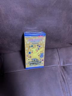 ポケセン購入品 ポケモンカード 25th 1BOX 未開封 シュリンク付き