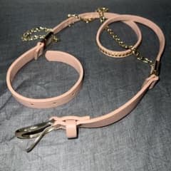 レディース ベルト ピンク チェーンのサムネイル