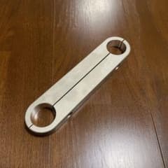 ショベル　35フォーク用　スタビライザー　アルミ製　鋳肌風加工品　日本製のサムネイル