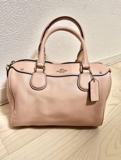 【かおりん48様専用】COACHミニボストン2wayバッグ(ハンド・ショルダー)のサムネイル
