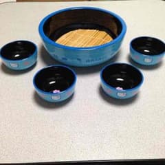 ハローキティのざるうどんセットのサムネイル