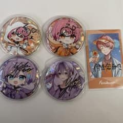 ちょこらび ゆぺくん 缶バッジ おみくじ サイン入り缶バッジ ちょこらびゆぺくん、ふぇにくろ - メルカリ