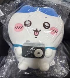 I'm going to take a picture of the Chiikawa Hachiware Lottery A Prize, the Super BIG Plushie!!!