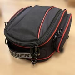 DEGNER バイク用シートバッグ ブラック/レッドNB119のサムネイル