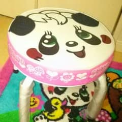 yuzu☆mama様専用○グラグラ♡パンダミニパイプイス&マットのサムネイル
