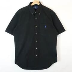 Peace様専用 ☆レア☆ ラルフローレン 半袖 シャツ 黒 紫 Mのサムネイル