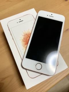 iPhone SE Rose Gold 64 GB SIMフリーのサムネイル