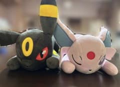 ポケモン もふぐっとぬいぐるみ おひるねver.エーフィ ブラッキー 2種セットのサムネイル