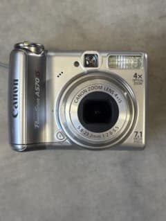 Canon Powershot A570IS 動作確認済　中古良品　単三電池式 Canon PowerShot A570 IS 動作品 単3電池式 - メルカリ