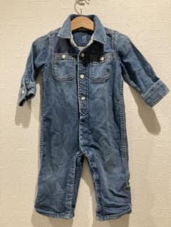 babyGAP デニムロンパース つなぎのサムネイル