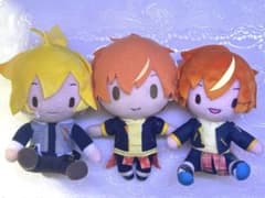 プロジェクトセカイ ぬいぐるみ 5点セット　東雲彰人　鏡音レン　あみあみのサムネイル