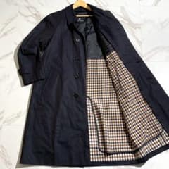 【近年モデル】アクアスキュータム ステンカラーコート ライナー カシミヤ混 XL 近年モデル】アクアスキュータム ステンカラーコート ライナー