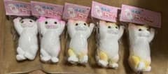 배고파 냥코 스퀴즈 고양이 스퀴즈 5마리 세트