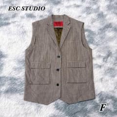 ESC STUDIO ノースリーブ　テーラードジャケット　Fサイズ
