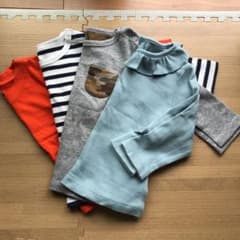 ベビー服　ロングTシャツのサムネイル