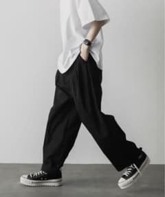 loose tapered wide PT / ルーズテーパードワイドパンツのサムネイル